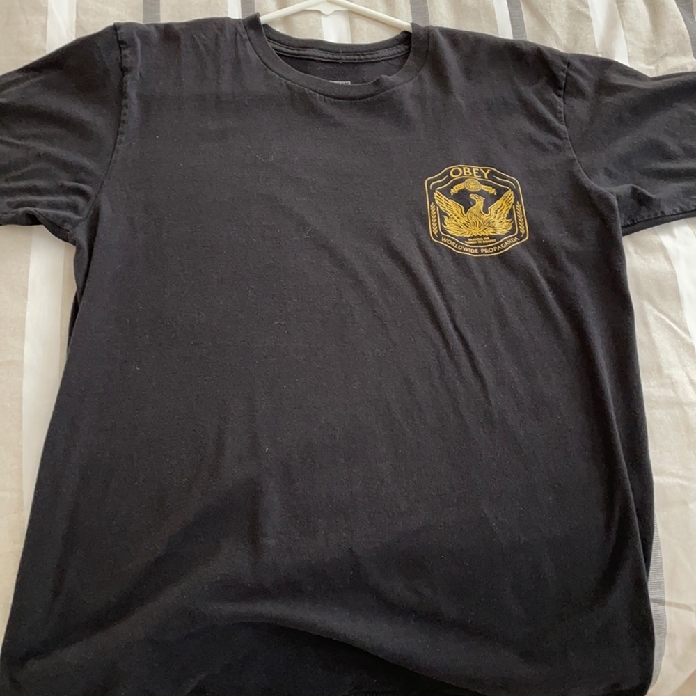 Black Obey M tee. In great condition!